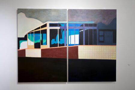 150(H) x 100(W) cm x 2pcs
Oil on Canvases