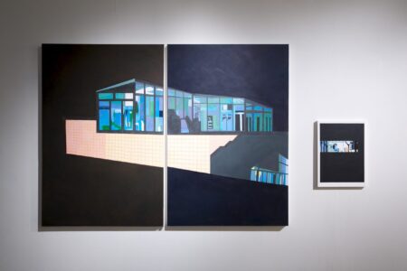 150(H) x 100(W) cm x 2pcs
Oil on Canvases